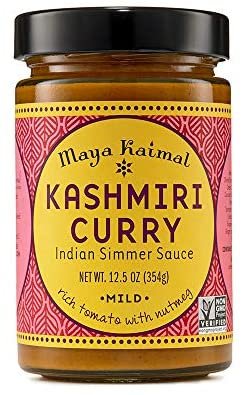 Maya Kaimal Indian Simmer Sauce Kashmiri Curry Mild