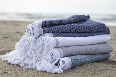 Coyuchi Mediterranean Beach Towel