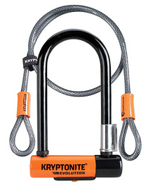 Kryptonite New-U Mini-7 W/ Double Loop Cable