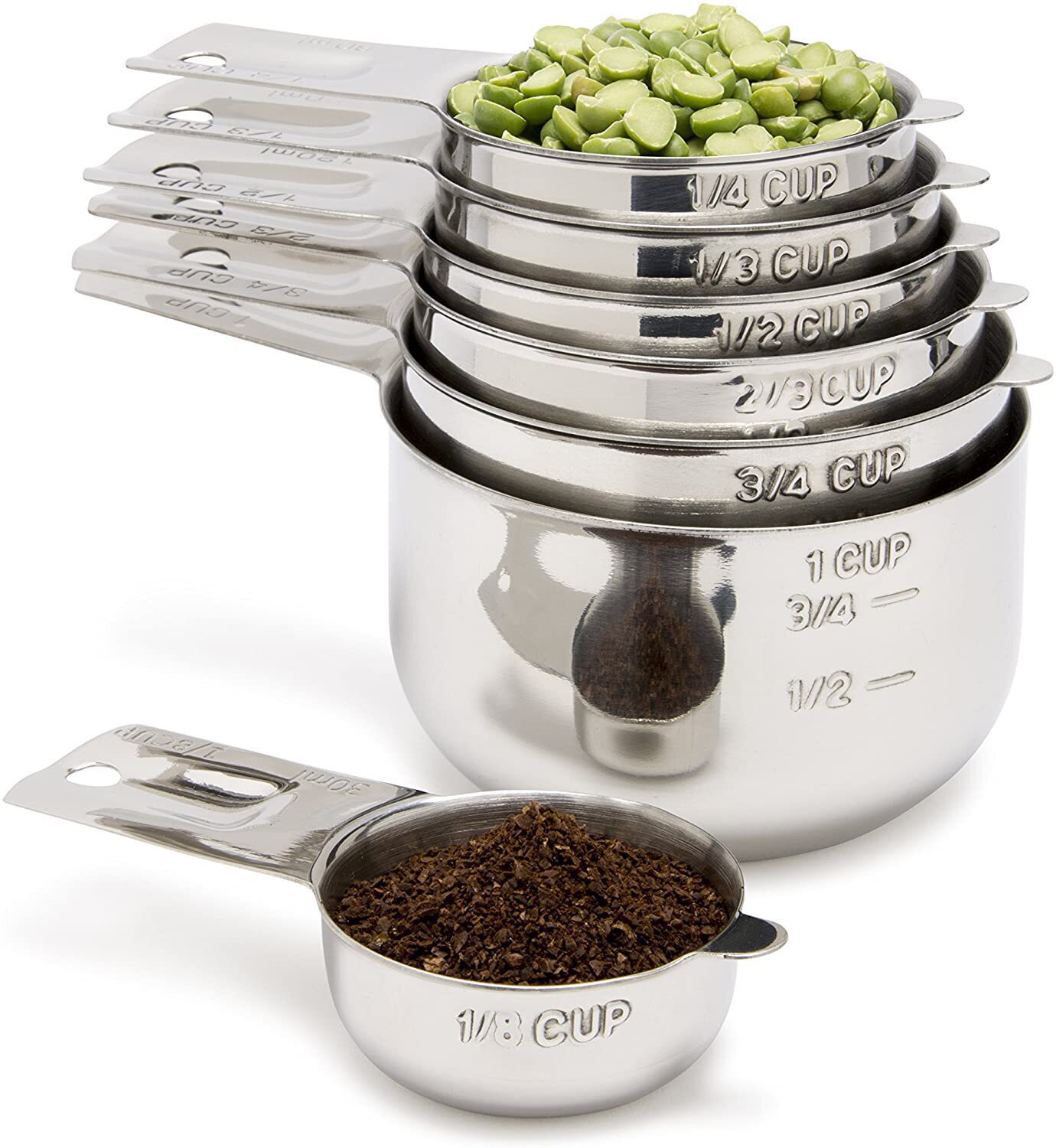 Pampered Chef EASY-READ MEASURING CUP SET