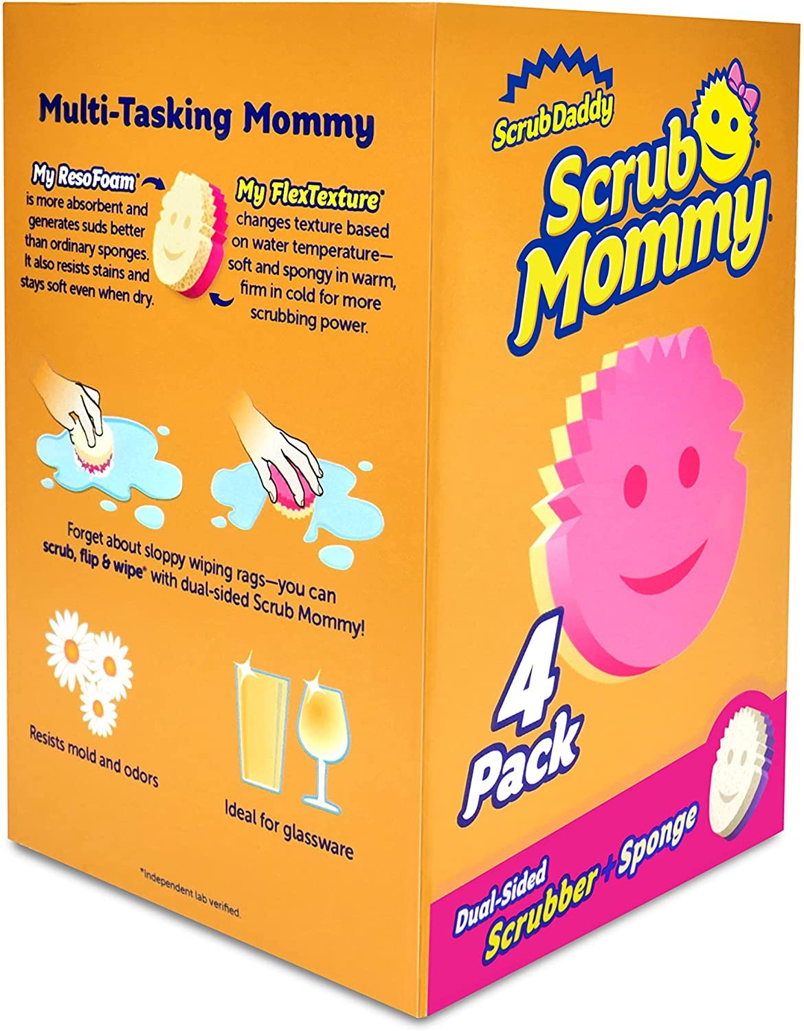 Scrub Daddy Scrub Mommy Dual Sided Sponge