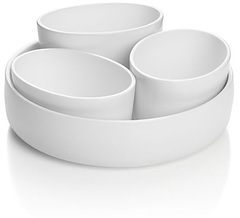 Crate & Barrel 4-Piece Form Server