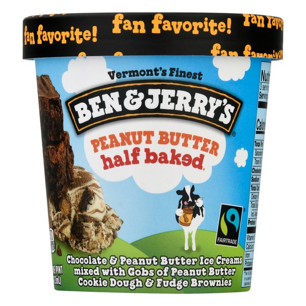 Ben & Jerry's Peanut Butter Icecream