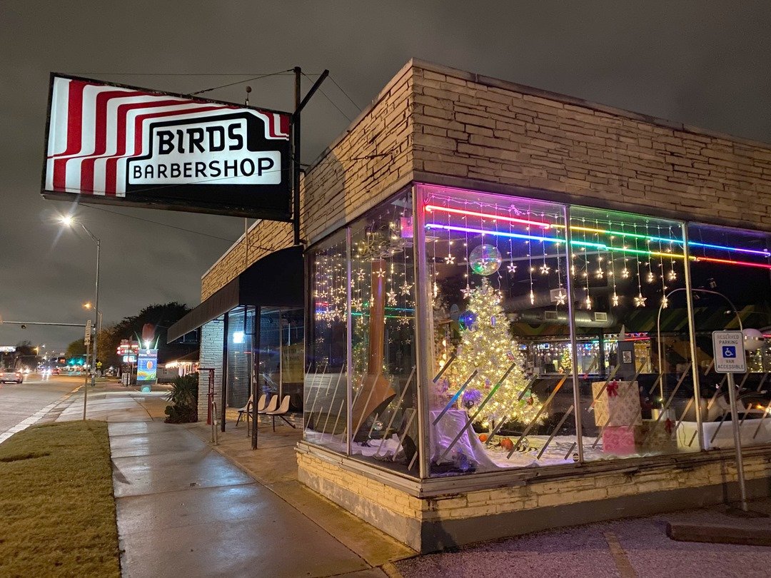 Birds Barbershop Austin Fresh Chalk