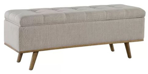 George Oliver Valerio Upholstered Storage Bench