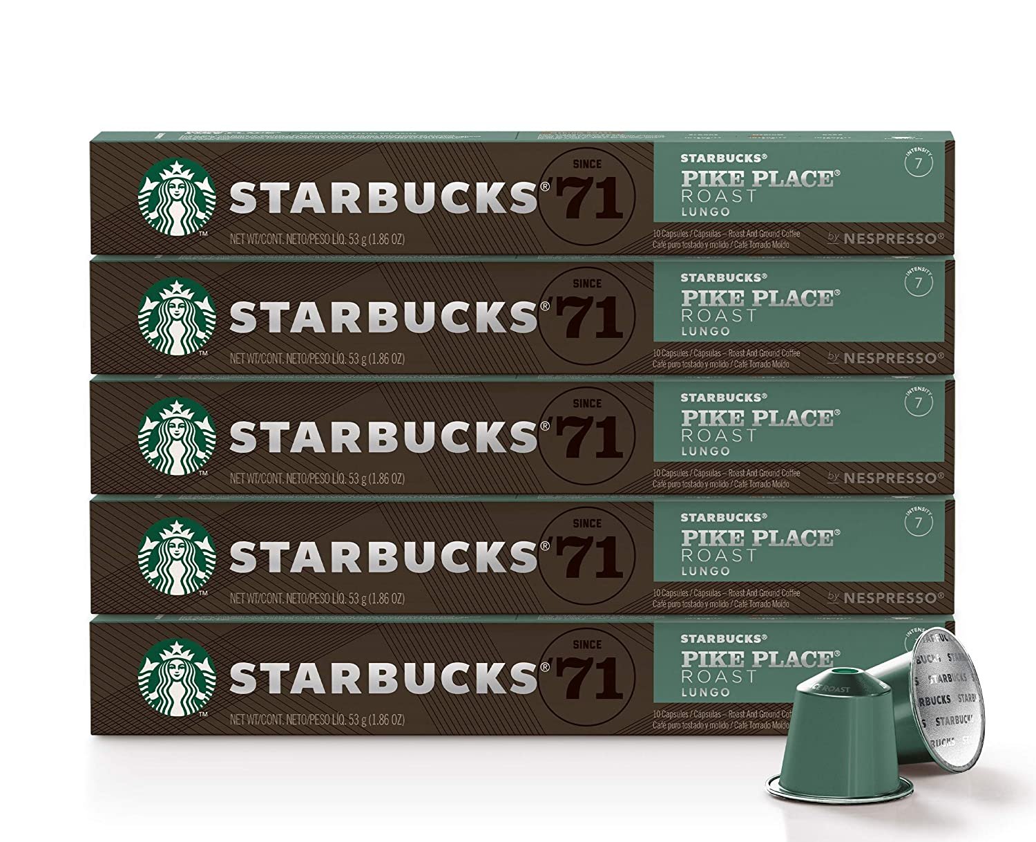 Starbucks by Nespresso Pike Place Roast Original Line Coffee Pods