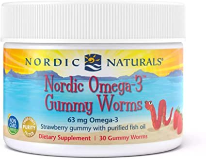 Nordic Naturals Omega-3 Gummy Worms