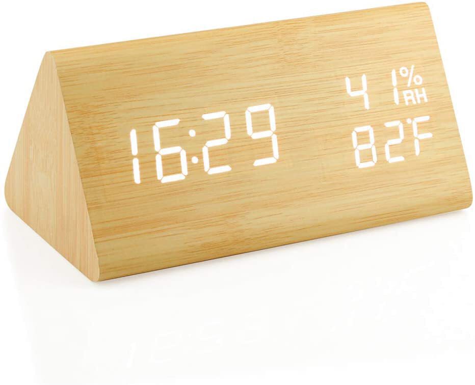 Oct17 Wooden Alarm Clock