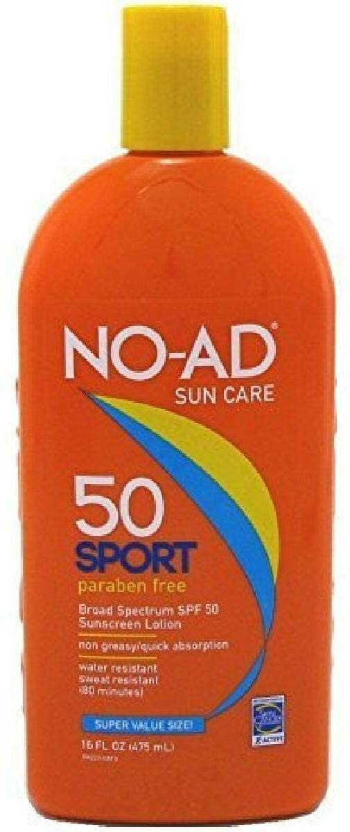 No-Ad Sport Sunscreen Lotion SPF 50