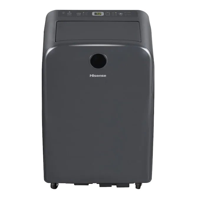 Hisense 10000-Btu Doe (15000-Btu Ashrae) 115-Volt Grey Portable Air Conditioner