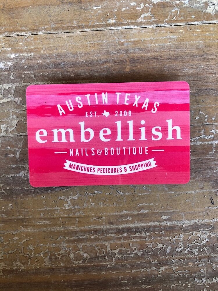 Embellish Nails Boutique Austin Fresh Chalk