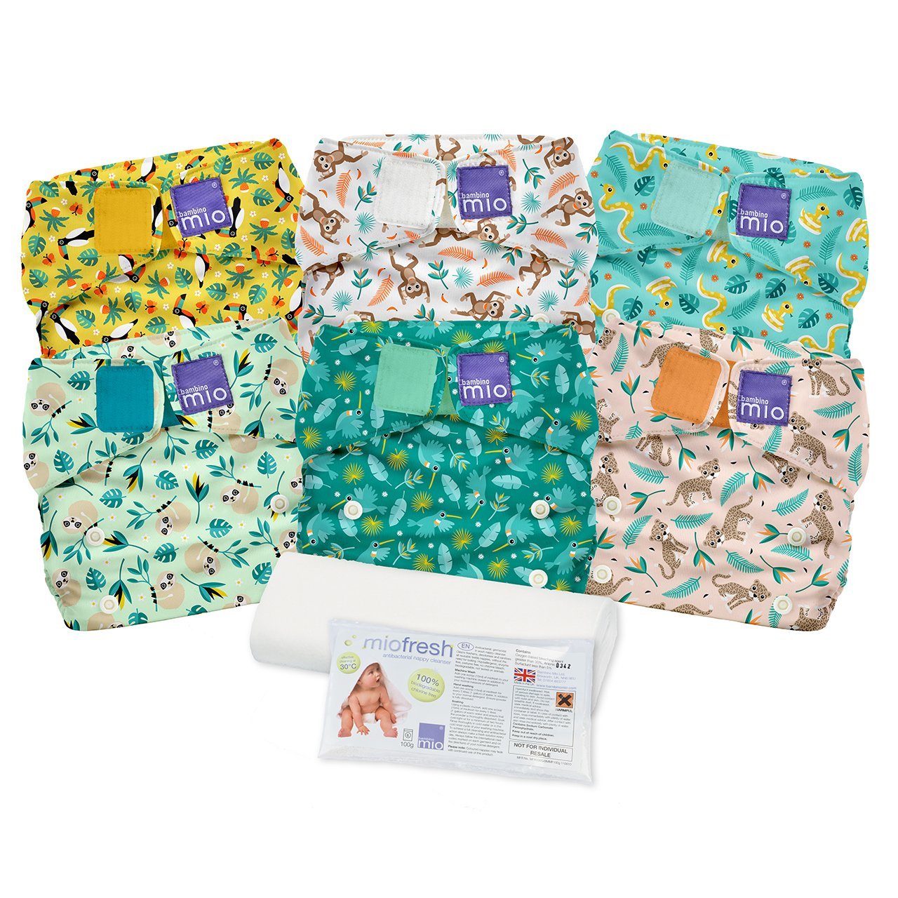 Bambino Mio Miosolo All-In-One Cloth Diaper Set