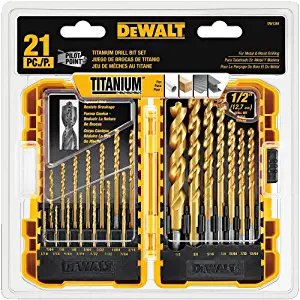 Dewalt Titanium Drill Bit Set