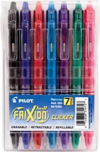 Pilot FriXion Clicker Erasable Gel Pen