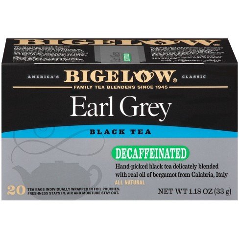Bigelow Earl Grey tea- Decaf